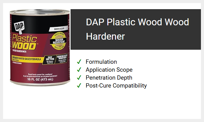 DAP Plastic Wood Wood Hardener