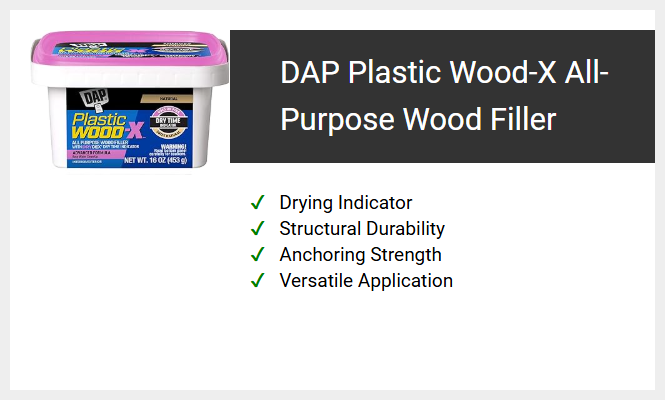 DAP Plastic Wood-X All-Purpose Wood Filler