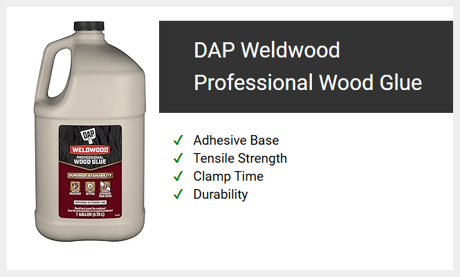 DAP Weldwood Professional Wood Glue