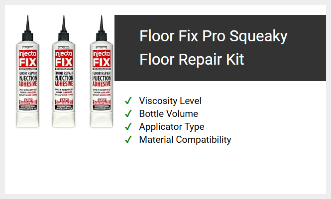 Floor Fix Pro Squeaky Floor Repair Kit