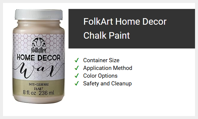 FolkArt Home Decor Chalk Paint