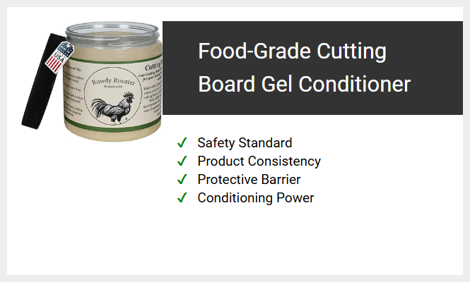 Food-Grade Cutting Board Gel Conditioner