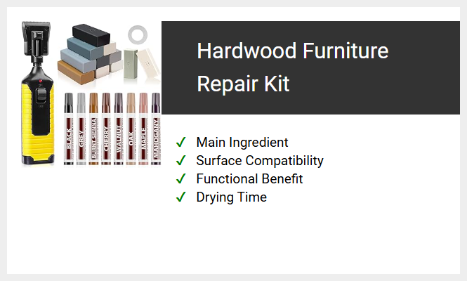 Hardwood Furniture Repair Kit