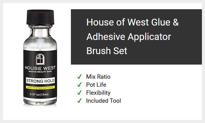 House of West Glue & Adhesive Applicator Brush Set