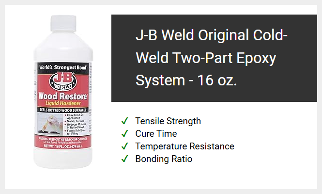 J-B Weld Original Cold-Weld Two-Part Epoxy System - 16 oz.
