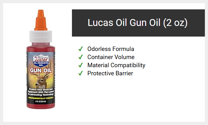 Lucas Oil Gun Oil (2 oz)