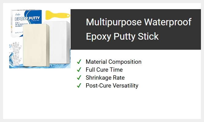Multipurpose Waterproof Epoxy Putty Stick