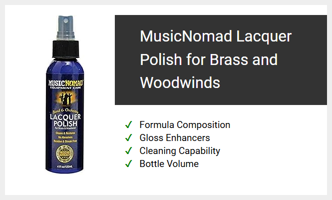 MusicNomad Lacquer Polish for Brass and Woodwinds