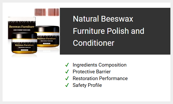 Natural Beeswax Furniture Polish and Conditioner