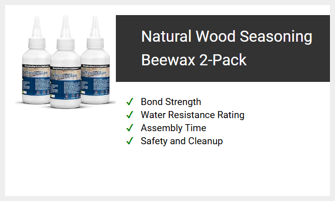 Natural Wood Seasoning Beewax 2-Pack