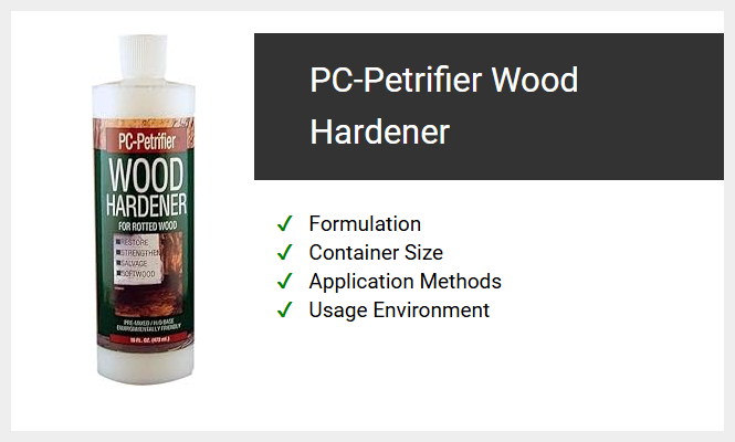 PC-Petrifier Wood Hardener