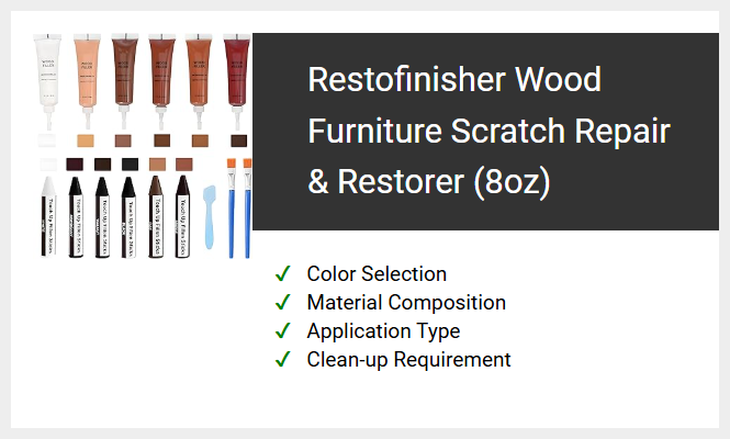 Restofinisher Wood Furniture Scratch Repair & Restorer (8oz)