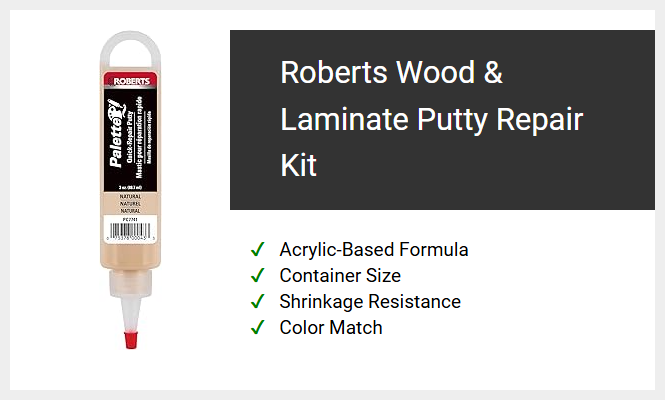 Roberts Wood & Laminate Putty Repair Kit