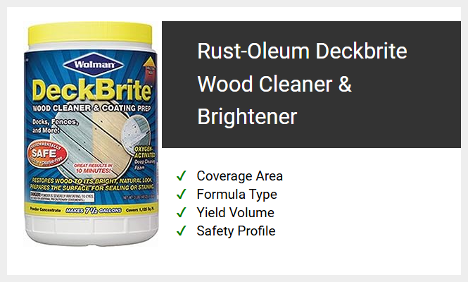 Rust-Oleum Deckbrite Wood Cleaner & Brightener