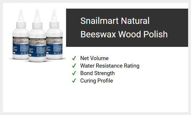 Snailmart Natural Beeswax Wood Polish