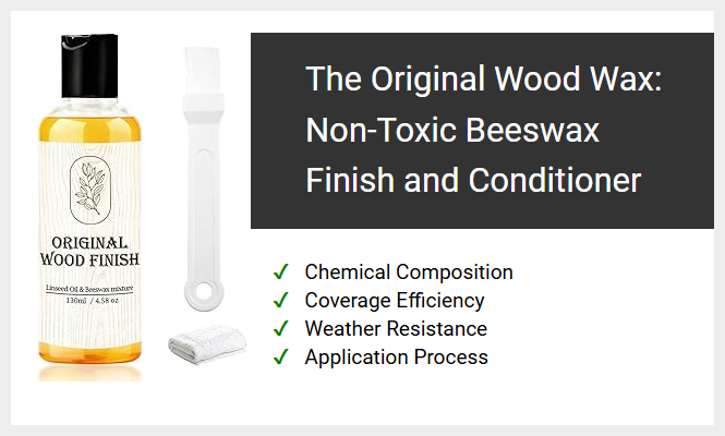 The Original Wood Wax: Non-Toxic Beeswax Finish and Conditioner