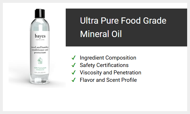 Ultra Pure Food Grade Mineral Oil
