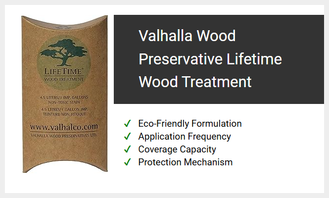 Valhalla Wood Preservative Lifetime Wood Treatment