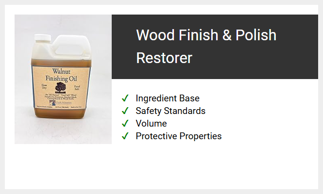 Wood Finish & Polish Restorer