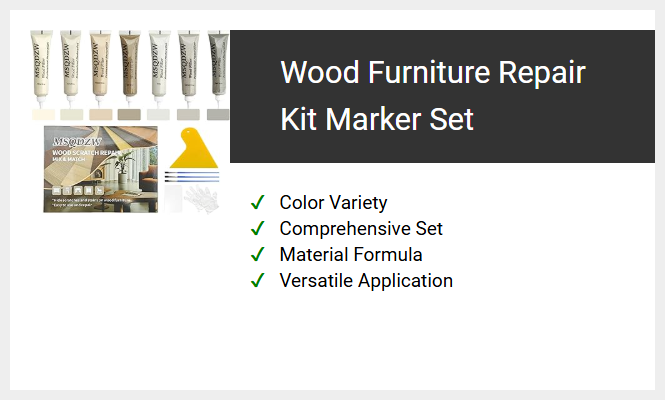 Wood Furniture Repair Kit Marker Set