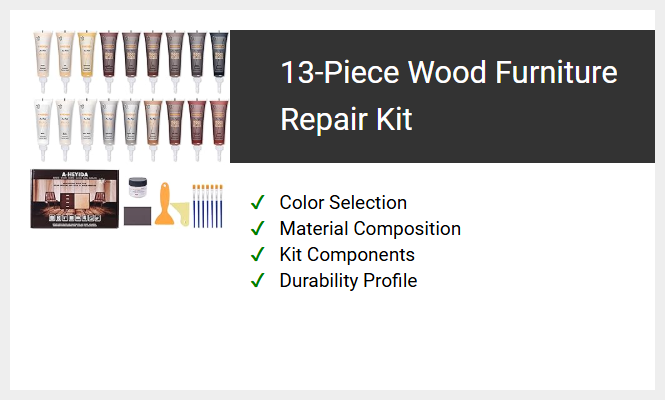 13-Piece Wood Furniture Repair Kit