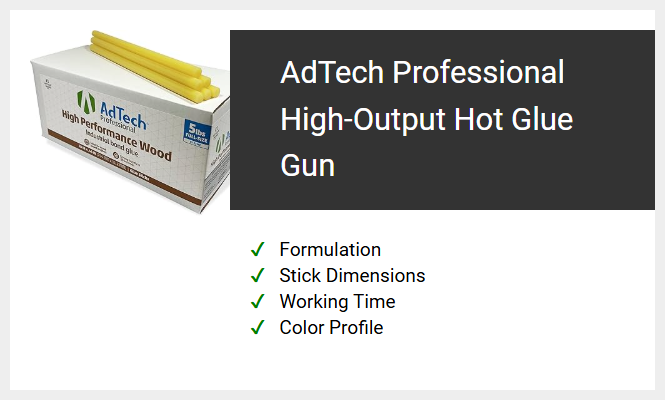 AdTech Professional High-Output Hot Glue Gun