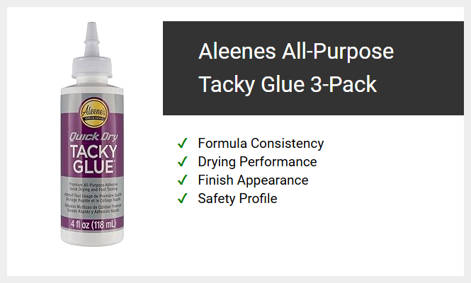 Aleenes All-Purpose Tacky Glue 3-Pack