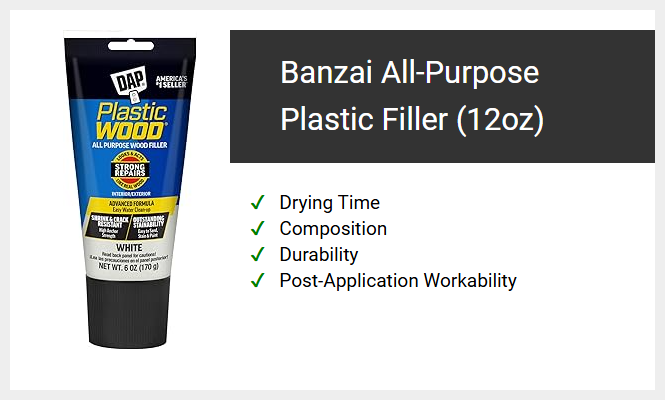 Banzai All-Purpose Plastic Filler (12oz)