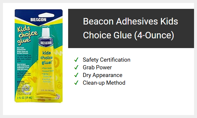 Beacon Adhesives Kids Choice Glue (4-Ounce)