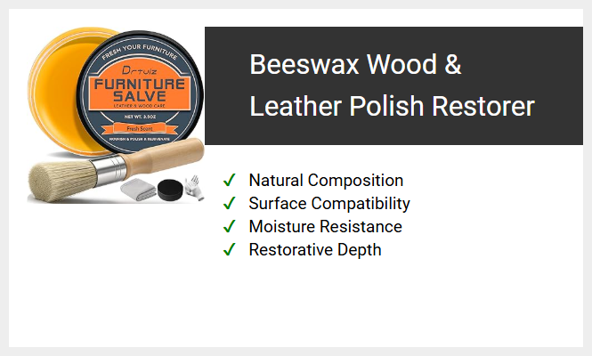 Beeswax Wood & Leather Polish Restorer