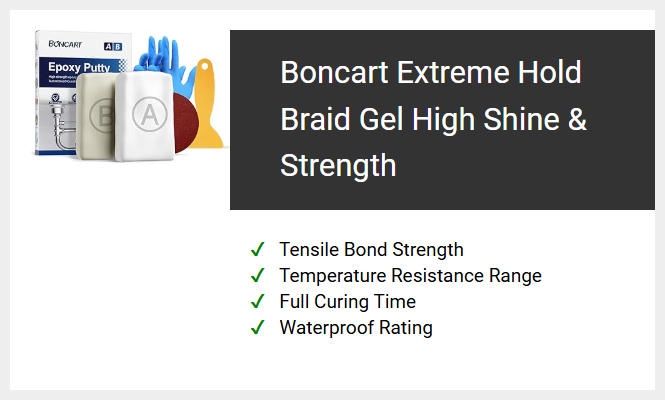 Boncart Extreme Hold Braid Gel High Shine & Strength