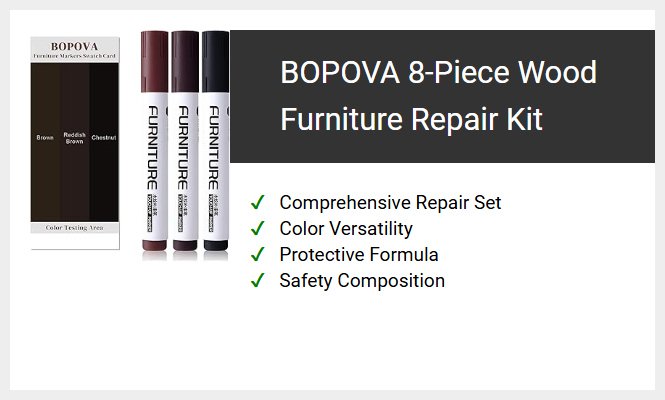 BOPOVA 8-Piece Wood Furniture Repair Kit