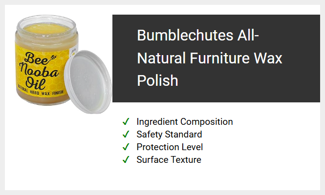 Bumblechutes All-Natural Furniture Wax Polish
