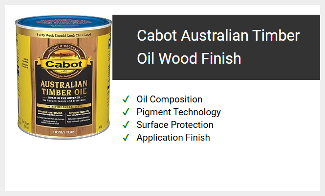 Cabot Australian Timber Oil Wood Finish