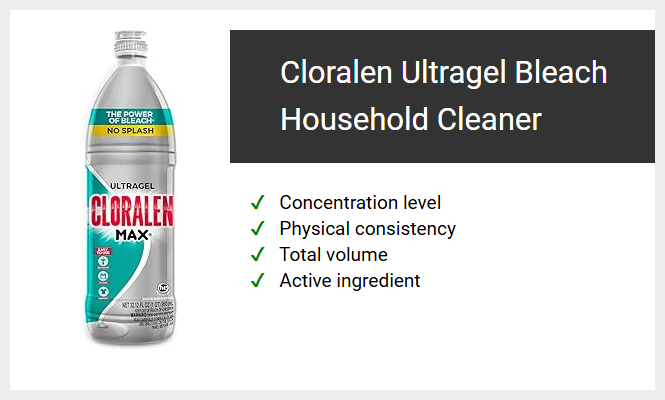 Cloralen Ultragel Bleach Household Cleaner