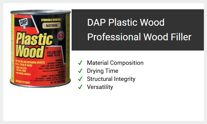 DAP Plastic Wood Professional Wood Filler