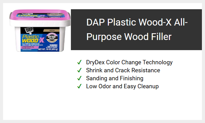 DAP Plastic Wood-X All-Purpose Wood Filler