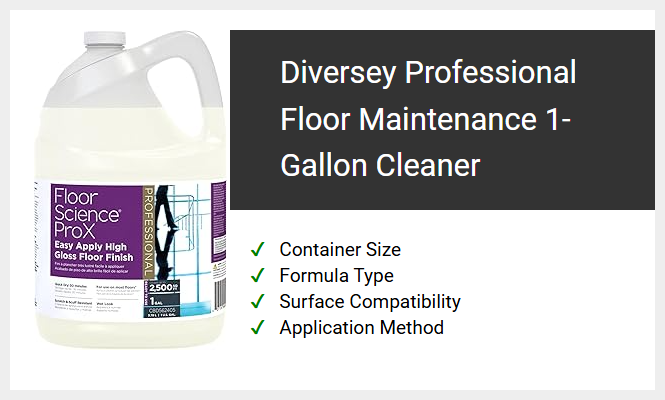 Diversey Professional Floor Maintenance 1-Gallon Cleaner