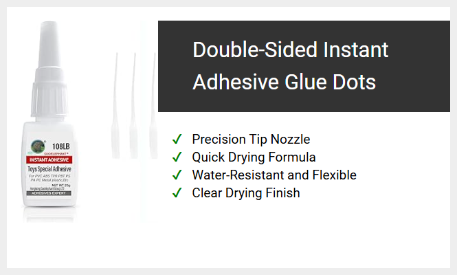 Double-Sided Instant Adhesive Glue Dots