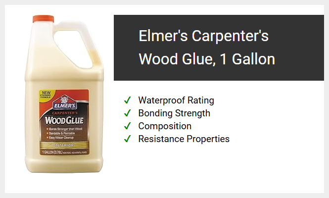 Elmer's Carpenter's Wood Glue, 1 Gallon