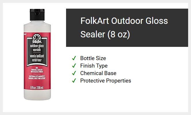 FolkArt Outdoor Gloss Sealer (8 oz)