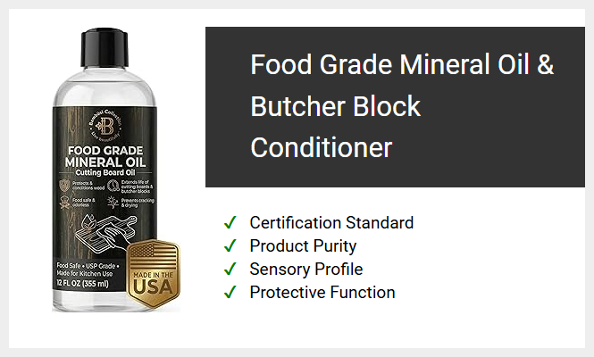 Food Grade Mineral Oil & Butcher Block Conditioner