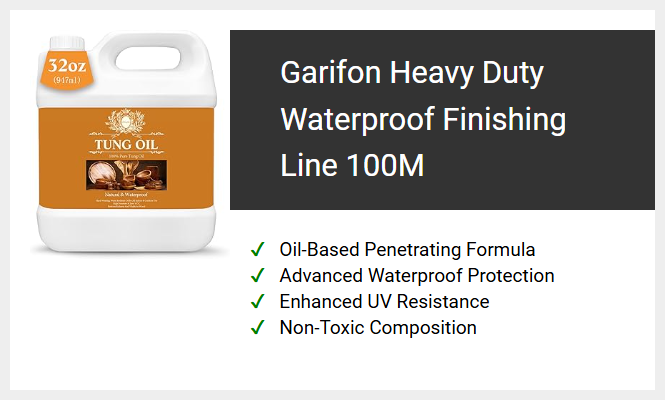 Garifon Heavy Duty Waterproof Finishing Line 100M