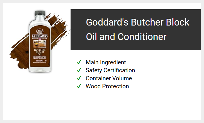Goddard's Butcher Block Oil and Conditioner