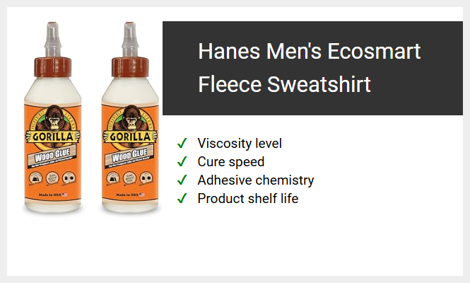 Hanes Men's Ecosmart Fleece Sweatshirt