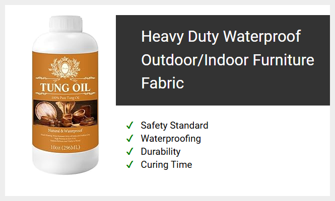 Heavy Duty Waterproof Outdoor/Indoor Furniture Fabric
