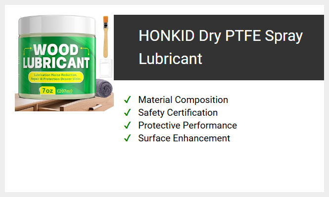 HONKID Dry PTFE Spray Lubricant