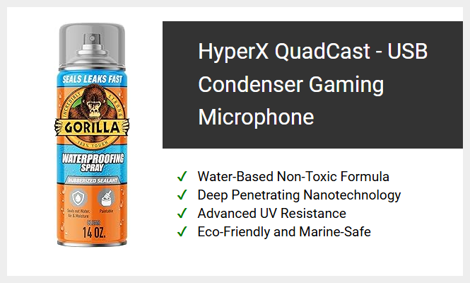HyperX QuadCast - USB Condenser Gaming Microphone