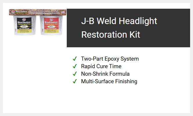 J-B Weld Headlight Restoration Kit