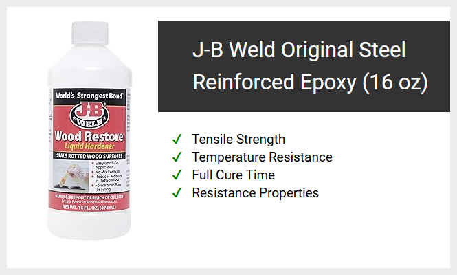 J-B Weld Original Steel Reinforced Epoxy (16 oz)